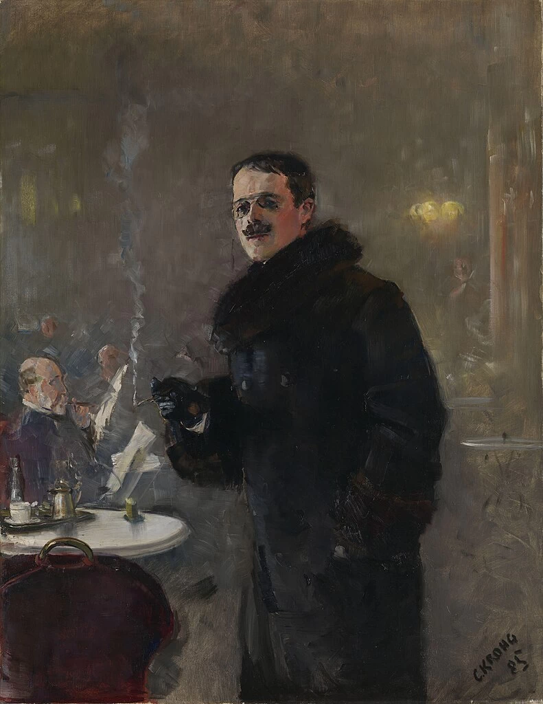 Ritratto del pittore Gerhard Munthe - Nasjonalmuseet for kunst, arkitektur og design, Oslo